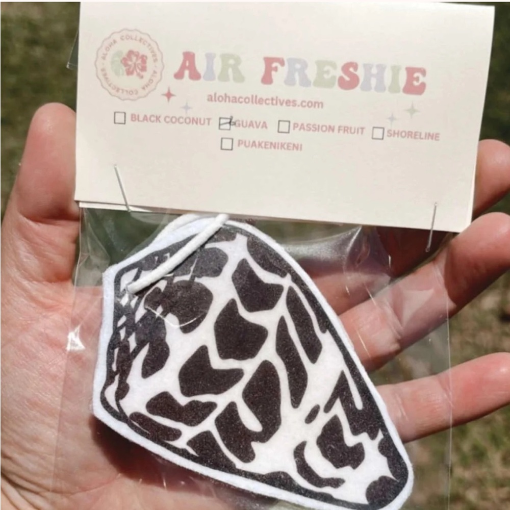 Aloha Hebrew Cone Seashell Air Freshie NWT!